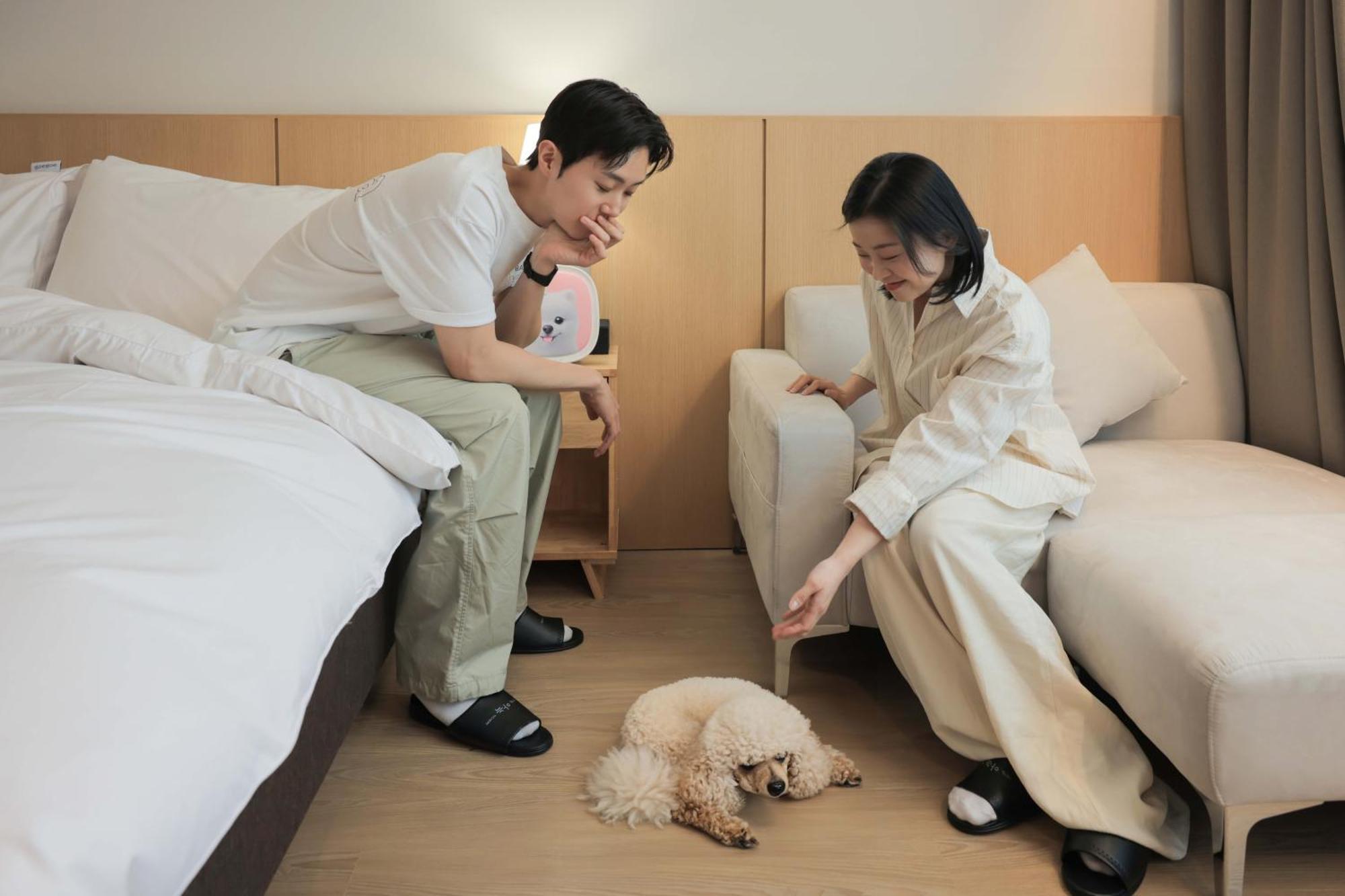 Aank Hotel Incheon Guwol Экстерьер фото